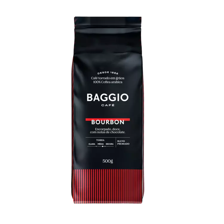 Baggio Café Bourbon 500g Grãos